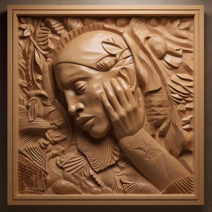 نموذج ثلاثي الأبعاد لآلة CNC 3D Art 